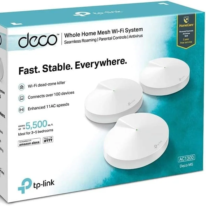 TP-Link Deco M5 نظام واي فاي ميش 3 قطع